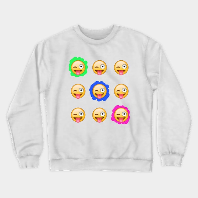 Смайлы Crewneck Sweatshirt by M-m